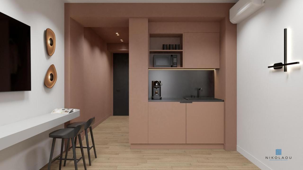 Dion Luxury Suites Atény Pokoj fotografie